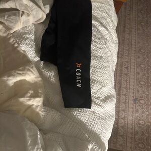 Nike Black coach tights.  Brand new. Size small 2 pairs included 🧡